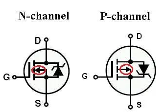 MOS管,場效應管,開關(guān)電路